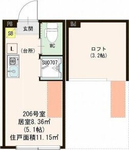 東京都北区志茂５ 志茂駅 ワンルーム アパート 賃貸物件詳細
