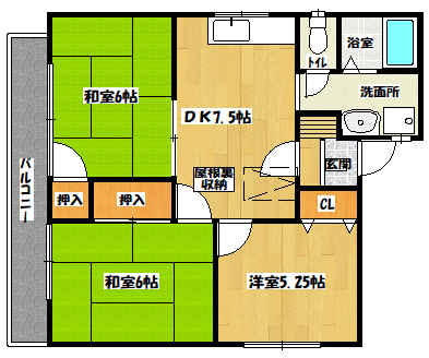 大阪府茨木市春日３ 茨木駅 3DK アパート 賃貸物件詳細