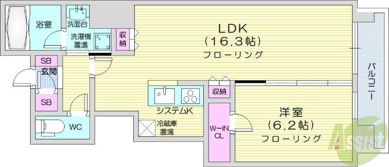 北海道札幌市中央区南四条東４ 豊水すすきの駅 1LDK マンション 賃貸物件詳細