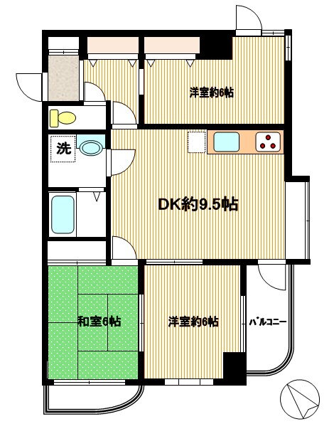 東京都町田市原町田２ 町田駅 3DK マンション 賃貸物件詳細