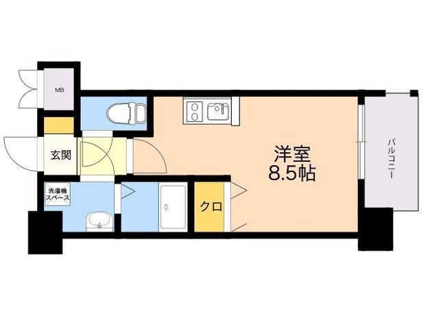 福岡県福岡市中央区春吉１ 渡辺通駅 ワンルーム マンション 賃貸物件詳細