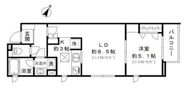 東京都大田区南久が原２ 久が原駅 1LDK アパート 賃貸物件詳細