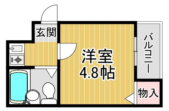 大阪府大阪市福島区大開１ 野田阪神駅 1K マンション 賃貸物件詳細