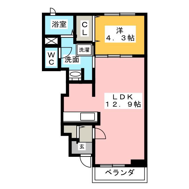 愛知県名古屋市中村区稲葉地町１ 中村公園駅 1LDK アパート 賃貸物件詳細