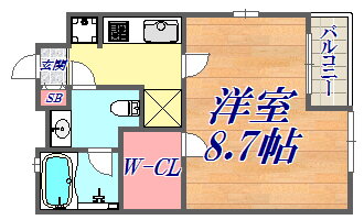 兵庫県神戸市兵庫区会下山町１ 神戸駅 1K アパート 賃貸物件詳細