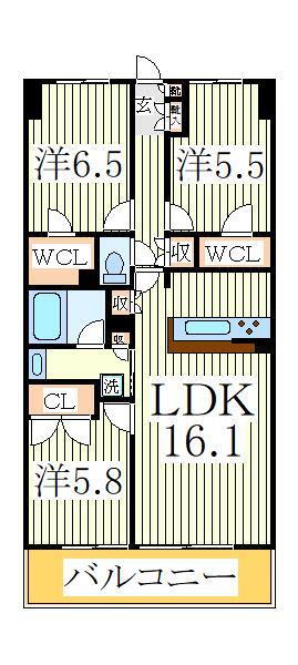 千葉県柏市柏 柏駅 3LDK マンション 賃貸物件詳細