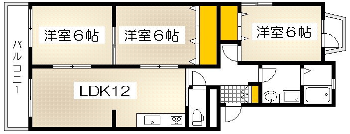 広島県広島市西区井口４ 修大協創中高前駅 3LDK マンション 賃貸物件詳細