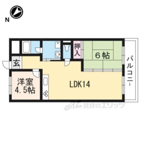 滋賀県湖南市中央５ 甲西駅 2LDK アパート 賃貸物件詳細