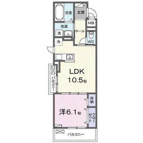 埼玉県さいたま市見沼区大字東新井 大宮駅 1LDK アパート 賃貸物件詳細