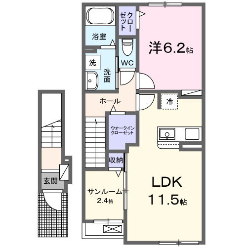 大分県大分市大字鶴崎 鶴崎駅 1LDK アパート 賃貸物件詳細