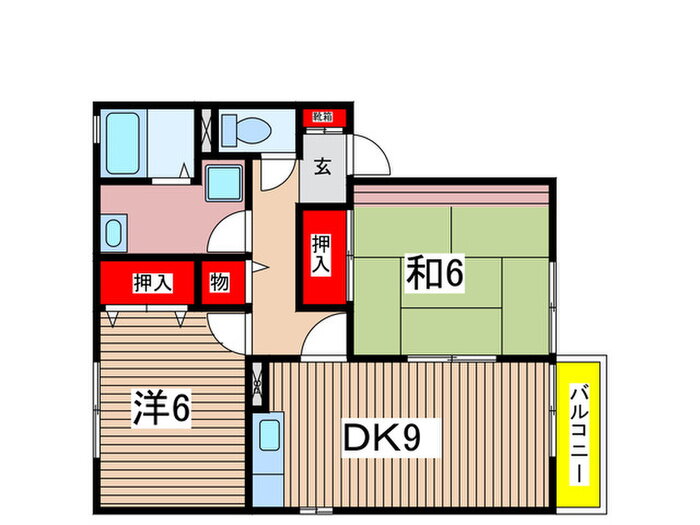 広島県広島市東区戸坂南２ 広島駅 2DK アパート 賃貸物件詳細