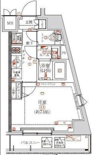東京都北区王子本町２ 王子駅 1K マンション 賃貸物件詳細