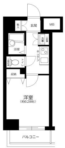 東京都荒川区東日暮里６ 西日暮里駅 1K マンション 賃貸物件詳細