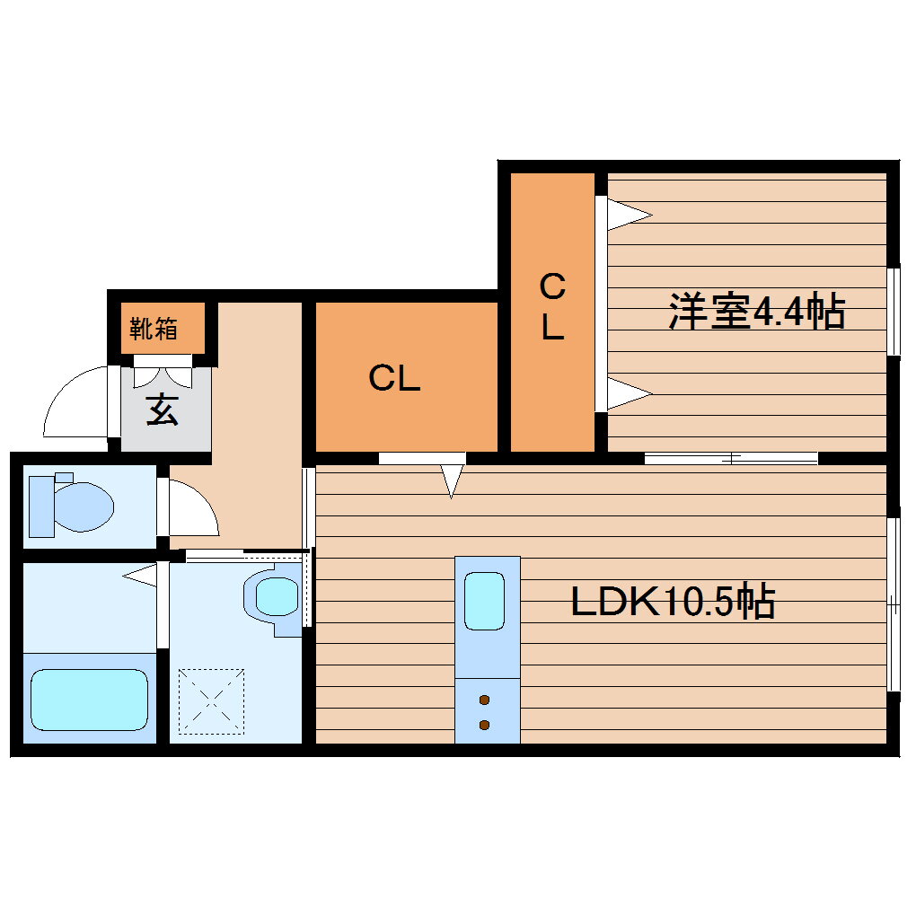 宮城県仙台市泉区山の寺２ 泉中央駅 1LDK アパート 賃貸物件詳細