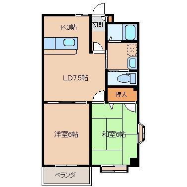 福島県郡山市富久山町久保田 郡山駅 2LDK アパート 賃貸物件詳細