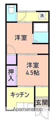 和歌山県和歌山市有家 日前宮駅 2K アパート 賃貸物件詳細