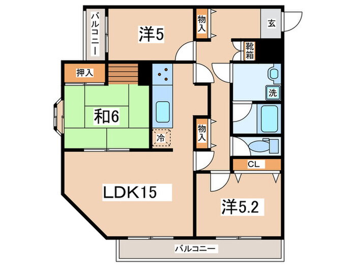 神奈川県横浜市港北区師岡町 大倉山駅 3LDK マンション 賃貸物件詳細