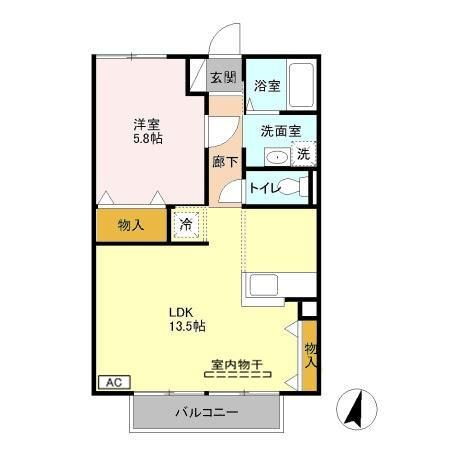 栃木県宇都宮市鶴田町 宇都宮駅 1LDK アパート 賃貸物件詳細