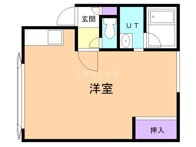 クレイドルＮ５ 1階 ワンルーム 賃貸物件詳細