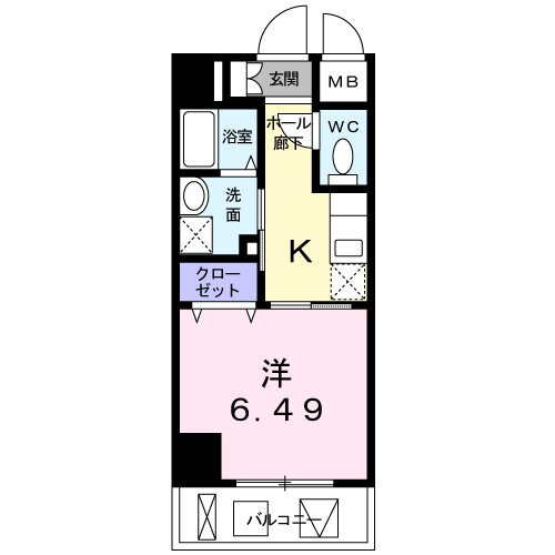 神奈川県相模原市緑区橋本３ 橋本駅 1K マンション 賃貸物件詳細