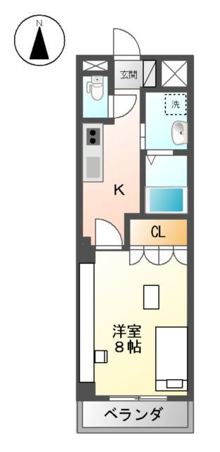埼玉県鴻巣市すみれ野 北鴻巣駅 1K マンション 賃貸物件詳細