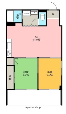 岐阜県高山市初田町３ 高山駅 2LDK アパート 賃貸物件詳細