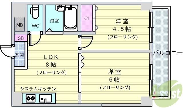 大阪府豊中市刀根山２ 柴原阪大前駅 2DK マンション 賃貸物件詳細