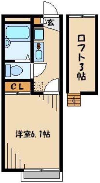 東京都練馬区大泉町２ 石神井公園駅 1K アパート 賃貸物件詳細