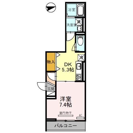 大阪府大阪市生野区勝山南３ 桃谷駅 1DK アパート 賃貸物件詳細