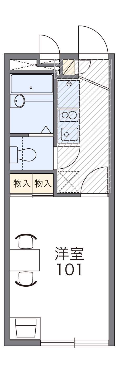 鹿児島県鹿児島市東谷山１ 上塩屋駅 1K アパート 賃貸物件詳細