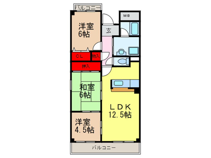 大阪府茨木市美沢町 南茨木駅 3LDK マンション 賃貸物件詳細