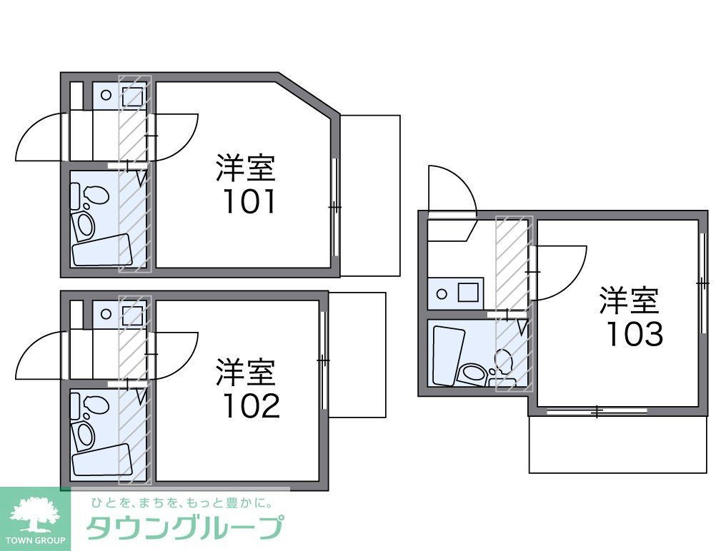 東京都大田区西蒲田１ 蒲田駅 1K アパート 賃貸物件詳細