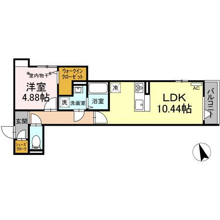 東京都足立区加賀１ 谷在家駅 1LDK アパート 賃貸物件詳細