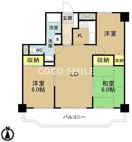 サンシティ羽根 4階 3LDK 賃貸物件詳細