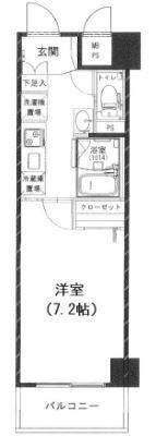 ライオンズマンション元住吉第５ 3階 1K 賃貸物件詳細