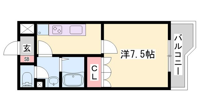 兵庫県加古郡播磨町宮北３ 播磨町駅 1K アパート 賃貸物件詳細