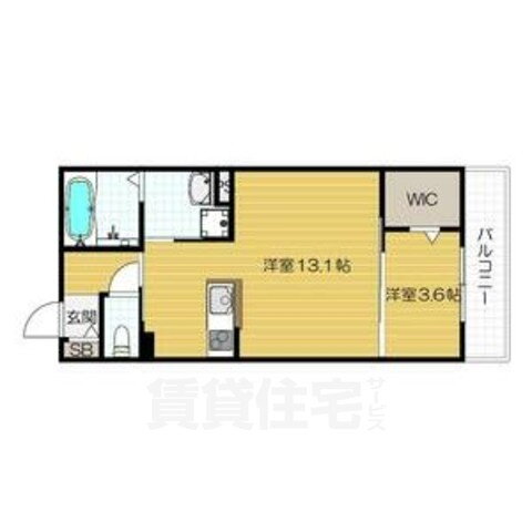 Ｃａｓａ　Ｂｒａｎｃｈｅ 2階 1LDK 賃貸物件詳細