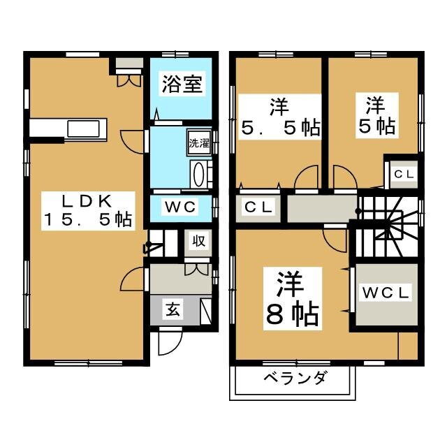 宮城県黒川郡大和町吉岡字糸繰 泉中央駅 3LDK 一戸建て 賃貸物件詳細