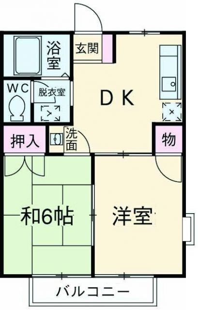 千葉県市原市ちはら台東２ ちはら台駅 2DK アパート 賃貸物件詳細