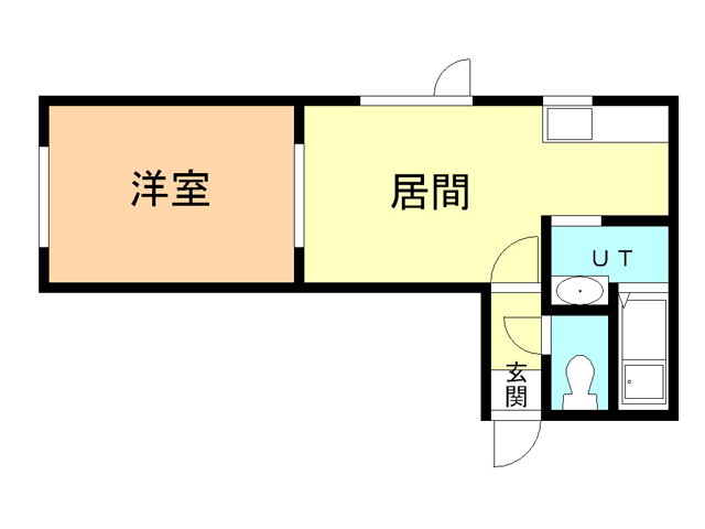 メゾンサンク 1階 1DK 賃貸物件詳細
