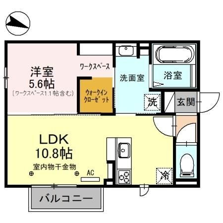 富山県富山市新庄町３ 東新庄駅 1LDK アパート 賃貸物件詳細