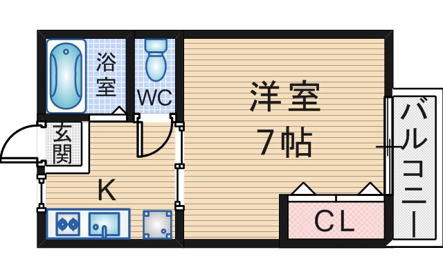大阪府豊中市曽根西町２ 曽根駅 1K アパート 賃貸物件詳細
