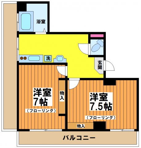 東京都杉並区和泉１ 代田橋駅 2DK マンション 賃貸物件詳細