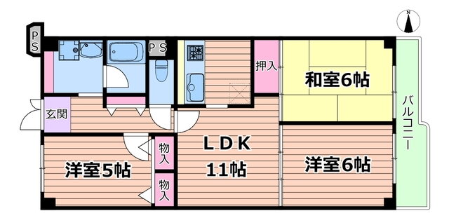 大阪府吹田市江の木町 江坂駅 3LDK マンション 賃貸物件詳細