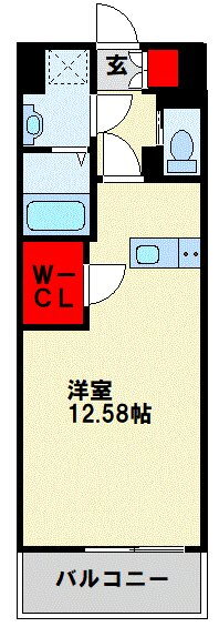 福岡県北九州市八幡西区筒井町 黒崎駅 ワンルーム マンション 賃貸物件詳細