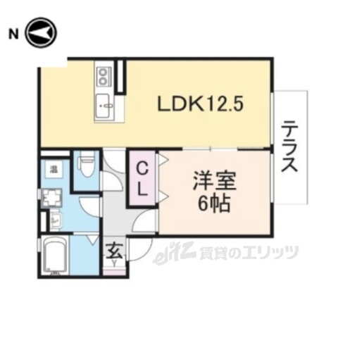 奈良県香芝市高山台１ 二上駅 1LDK アパート 賃貸物件詳細