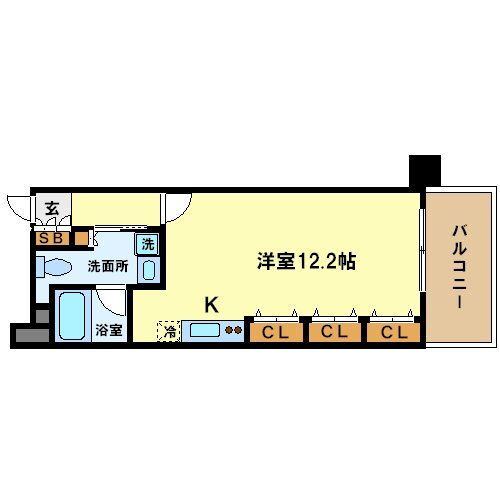 大阪府大阪市福島区福島４ 新福島駅 ワンルーム マンション 賃貸物件詳細