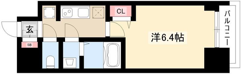愛知県名古屋市中村区名駅南２ 国際センター駅 1K マンション 賃貸物件詳細