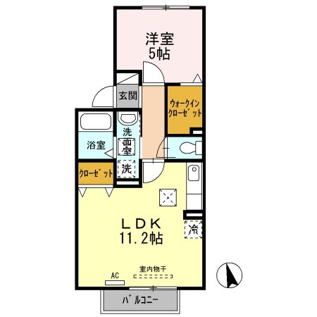 山口県山口市荻町 湯田温泉駅 1LDK アパート 賃貸物件詳細