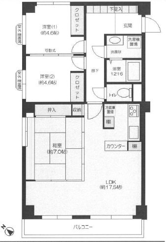 東京都港区南麻布１ 麻布十番駅 3LDK マンション 賃貸物件詳細
